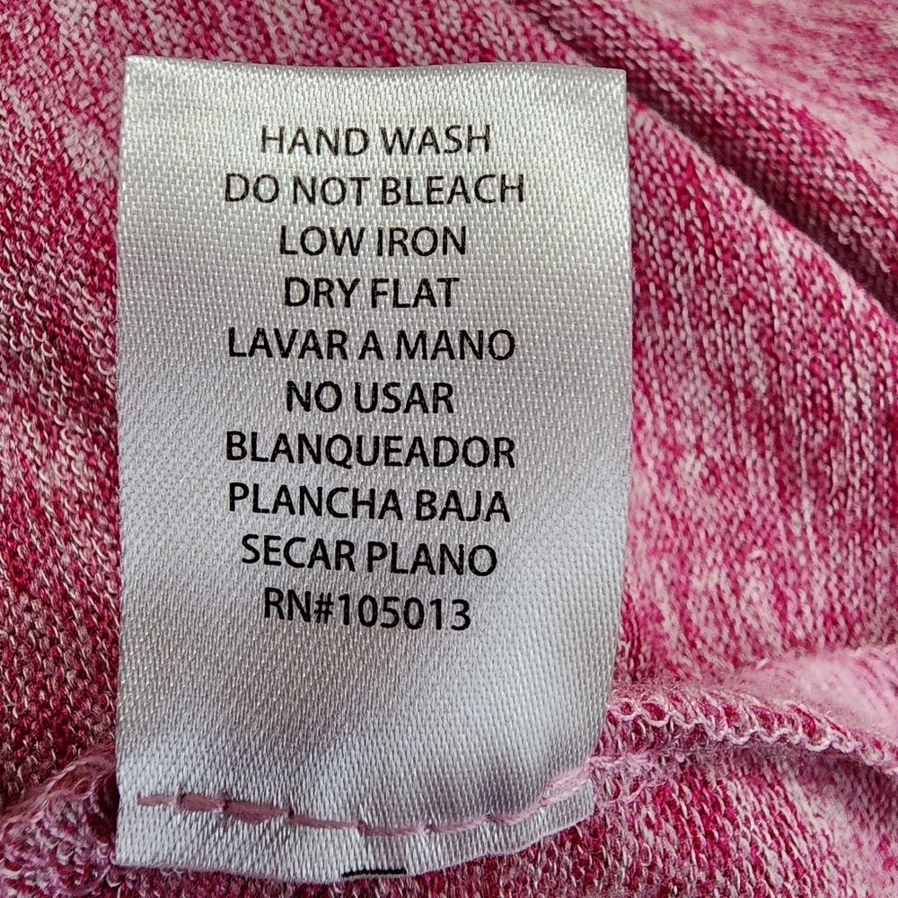 Dear Scarlett Lounge Set Plus 2X Pink Cowl Neck Buttery Soft Travel Loungewear - Picture 16 of 16